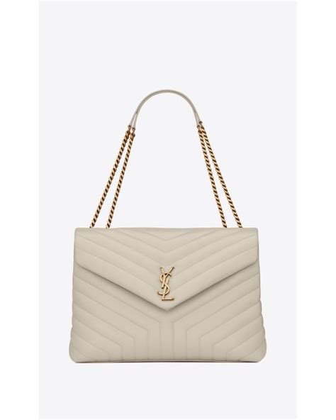 yves saint laurent tasche weiss